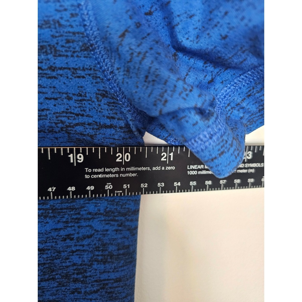[Athletic] American Eagle T-Shirt Mens L Blue Space Dye Ombre Activewear Tee - Picture 6 of 6